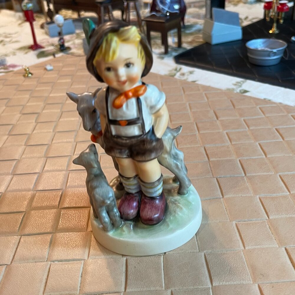 Vintage Goebel Hummel Little Goat Herder Boy 200/0
